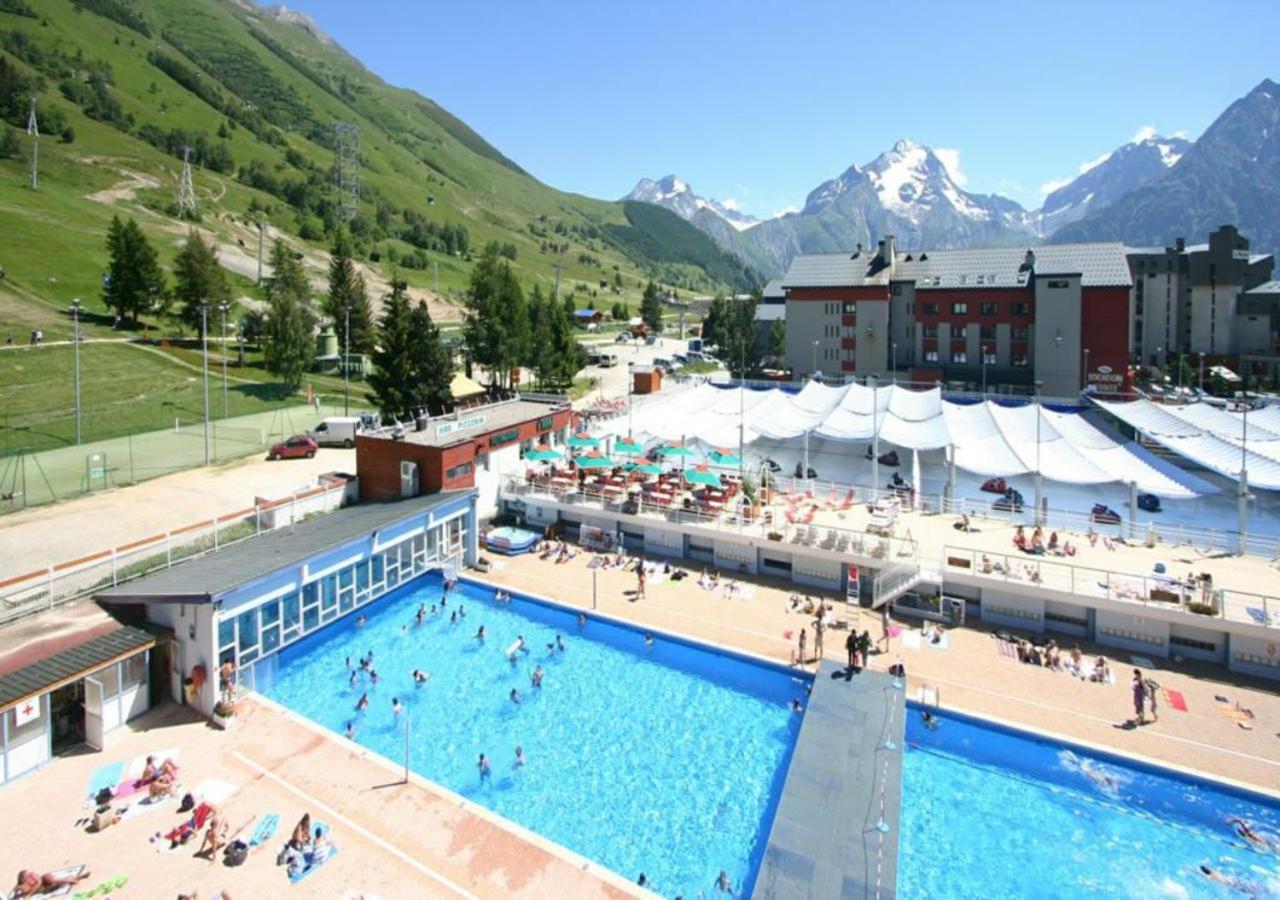 Studio standing Résidence le Pluton WIFI Parking privé C100 Les Deux Alpes Exterior foto